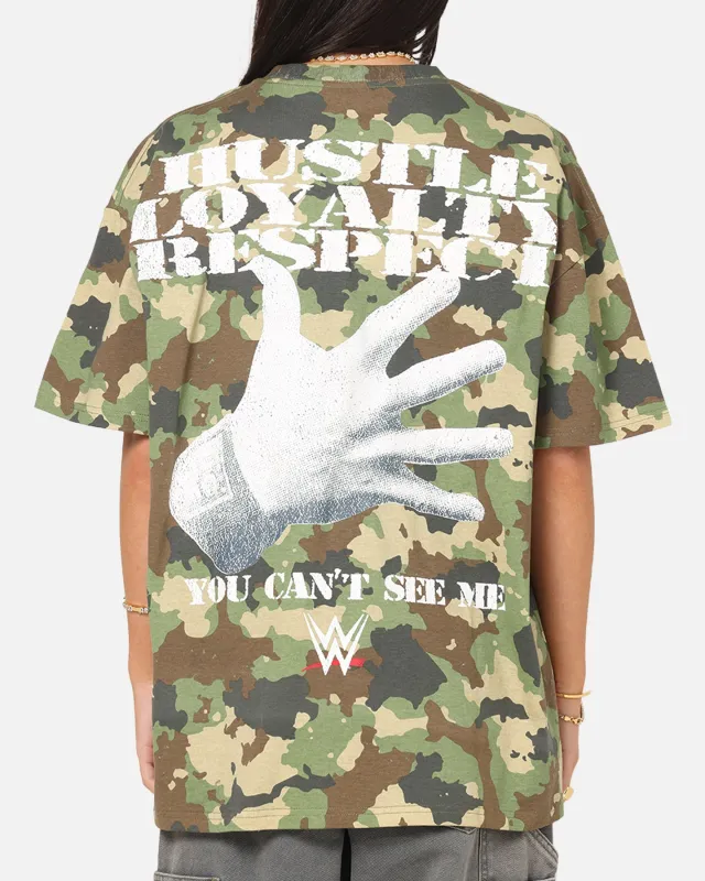 Culture Kings X WWE John Cena You Can't See Me T-Shirt Camo made by Culture Kings