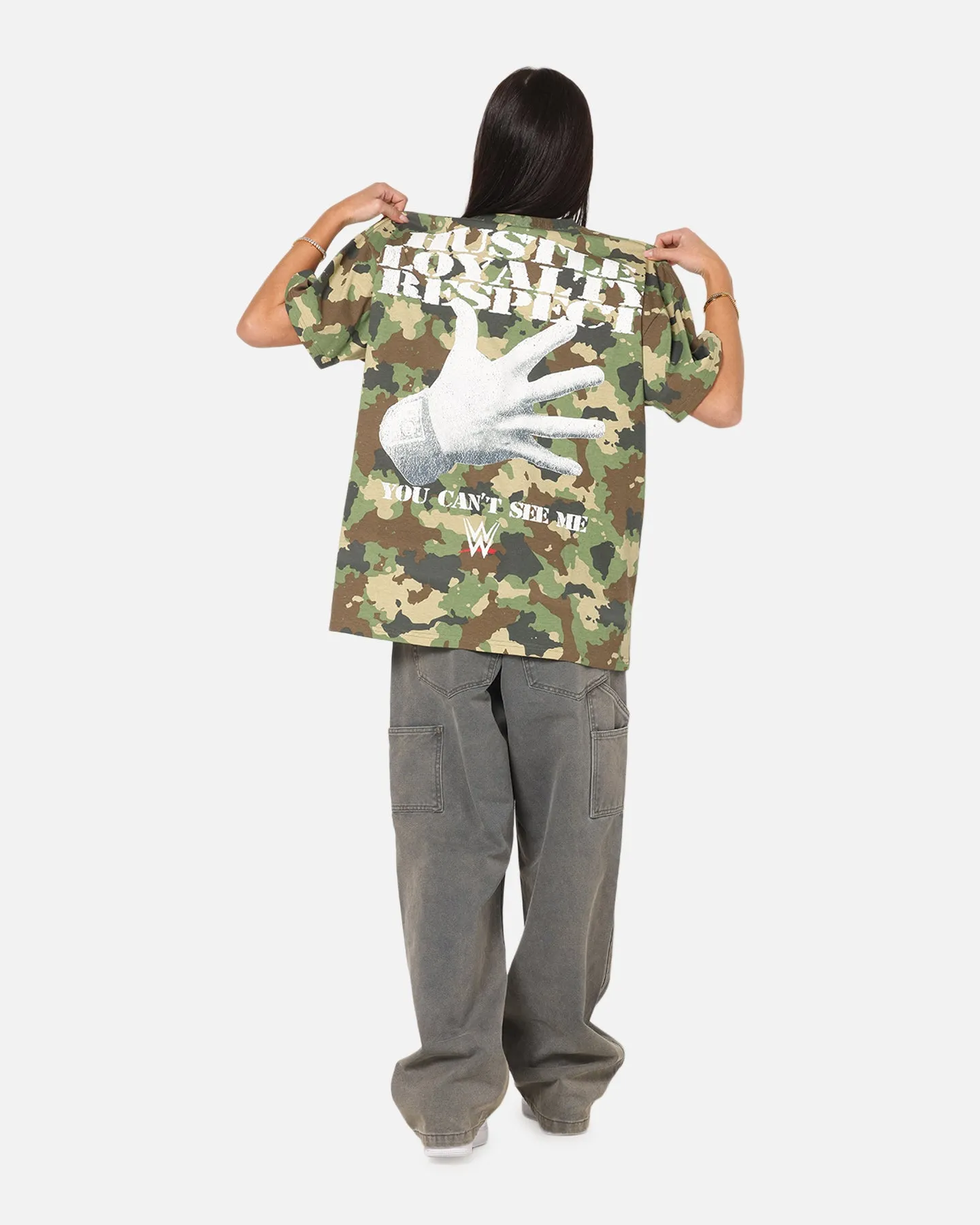 Culture Kings X WWE John Cena You Can't See Me T-Shirt Camo sold by Culture Kings product image thumbnail 3