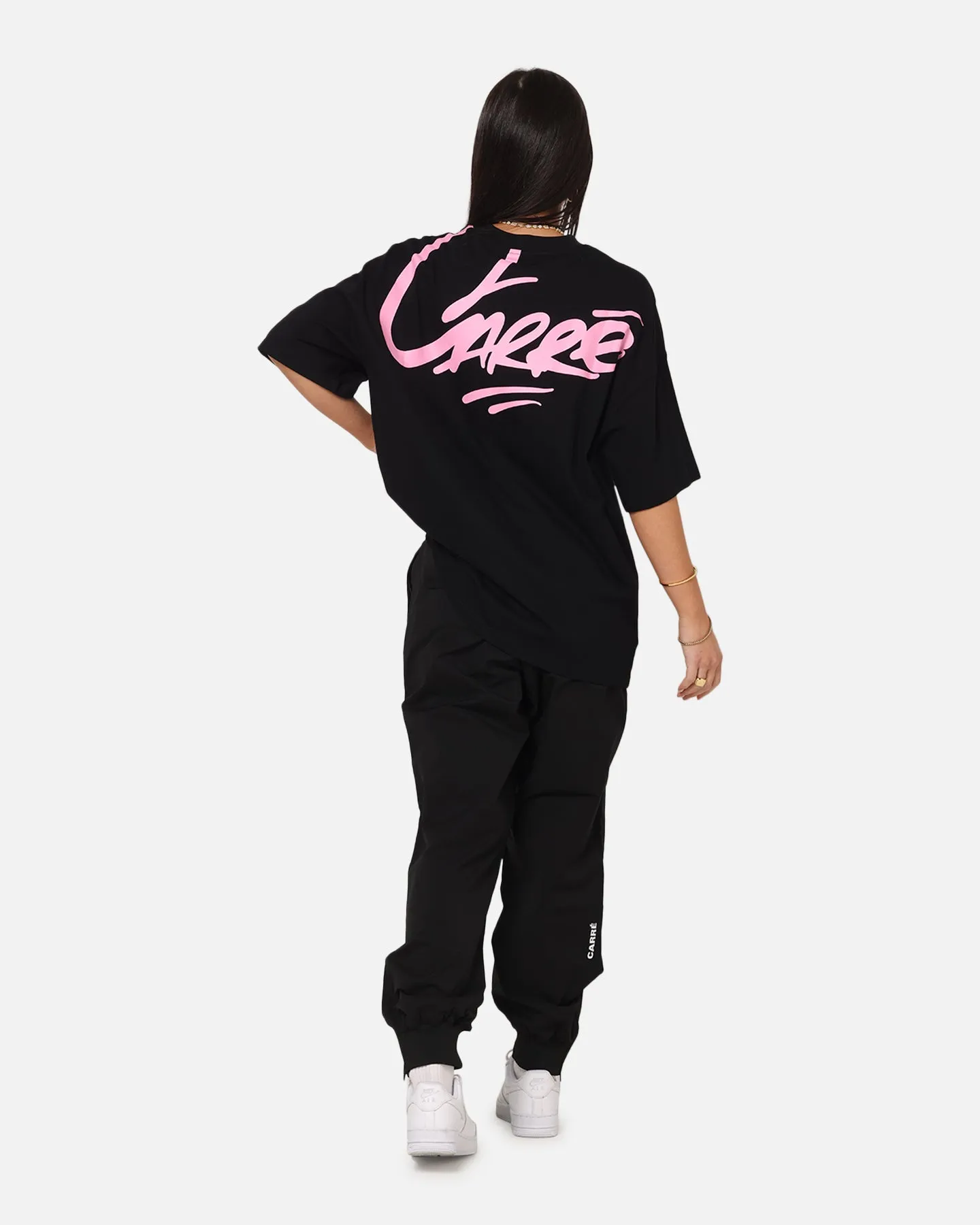 Carre Graffiti T-Shirt Black/Pink sold by Culture Kings product image thumbnail 3