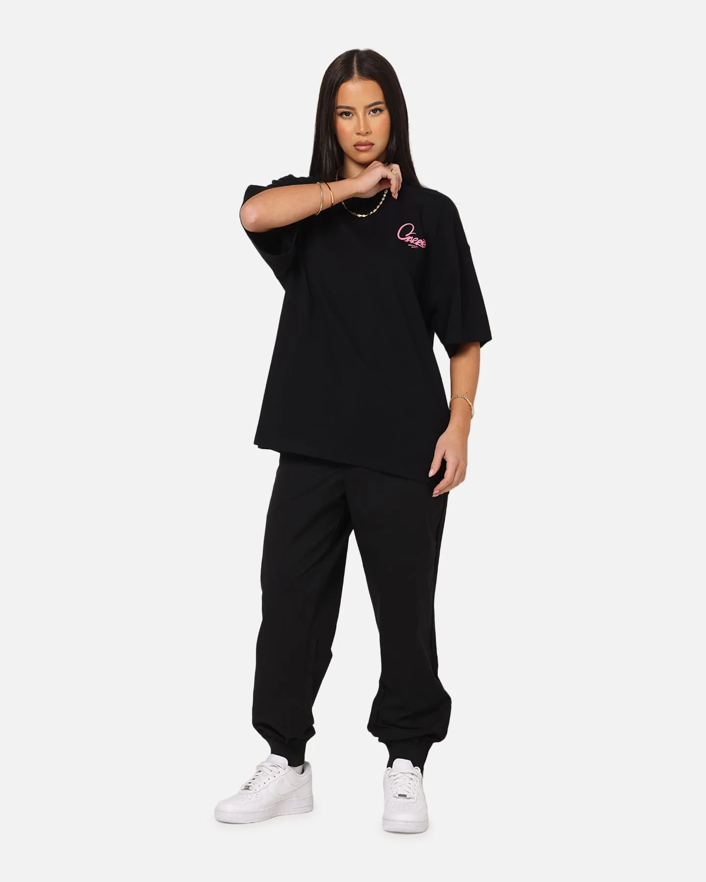 Carre Graffiti T-Shirt Black/Pink sold by Culture Kings product image thumbnail 4