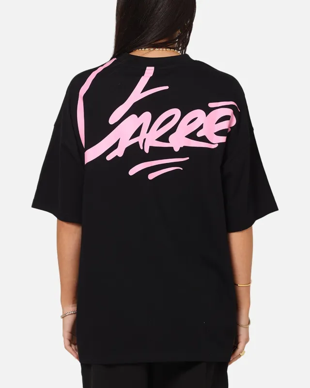 Carre Graffiti T-Shirt Black/Pink sold by Culture Kings