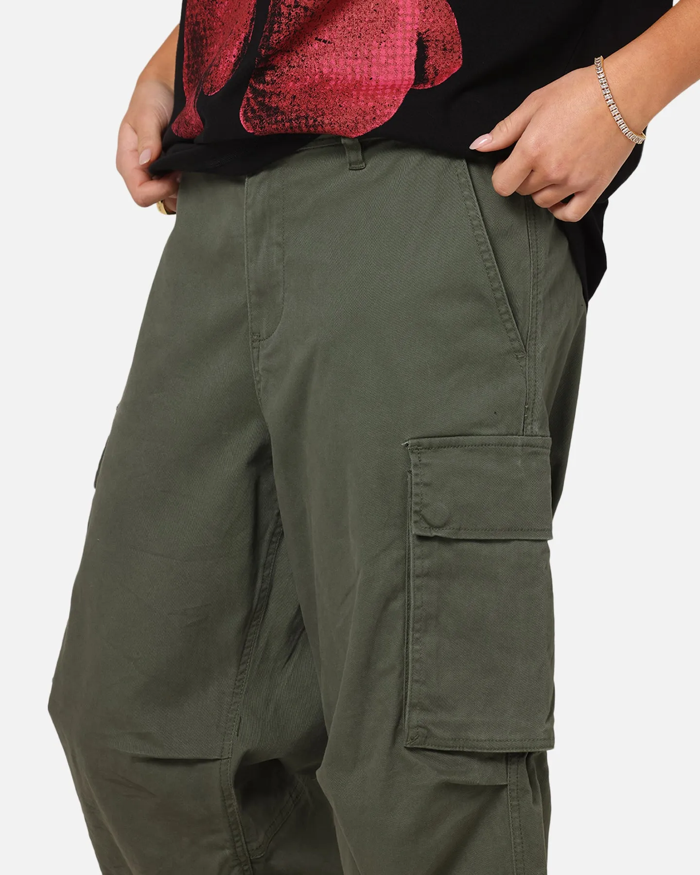Carre Classic Cargo Pants Khaki sold by Culture Kings product image thumbnail 4