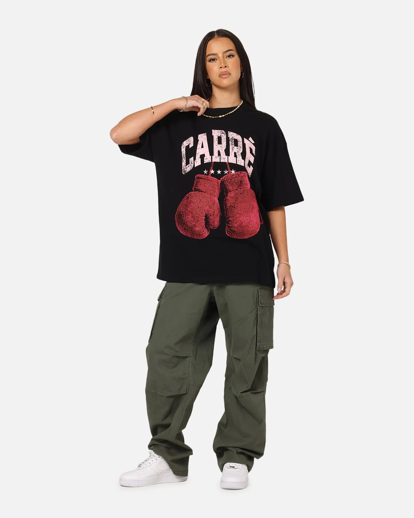 Carre Boxer Glove T-Shirt Black sold by Culture Kings product image thumbnail 2