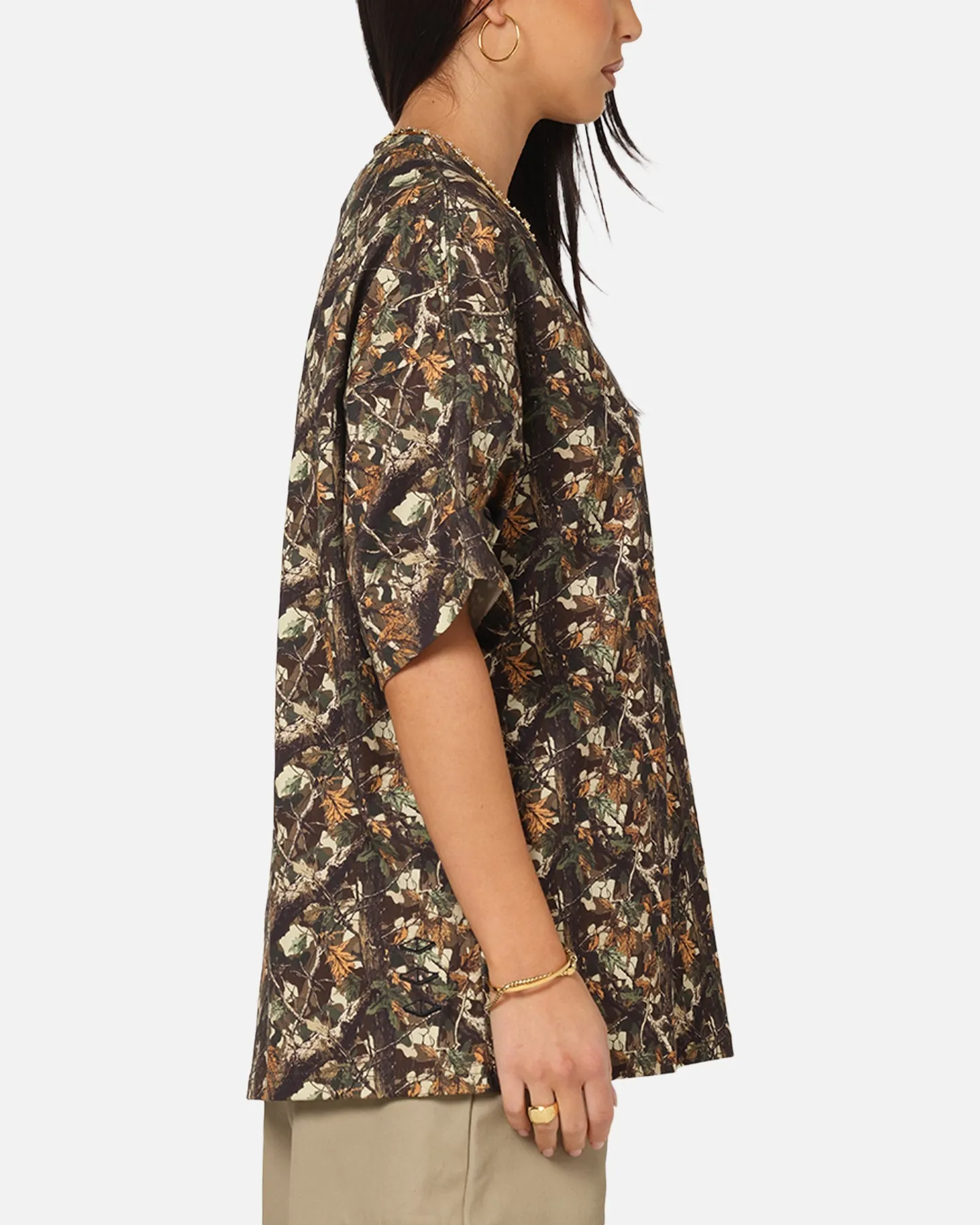 Vouseti Tree Camo T-Shirt Black sold by Culture Kings product image thumbnail 4