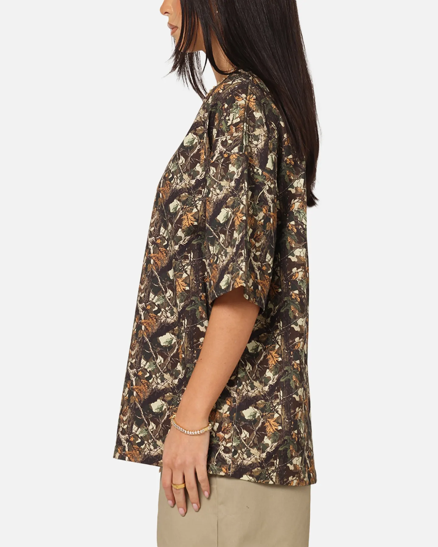 Vouseti Tree Camo T-Shirt Black sold by Culture Kings product image thumbnail 5