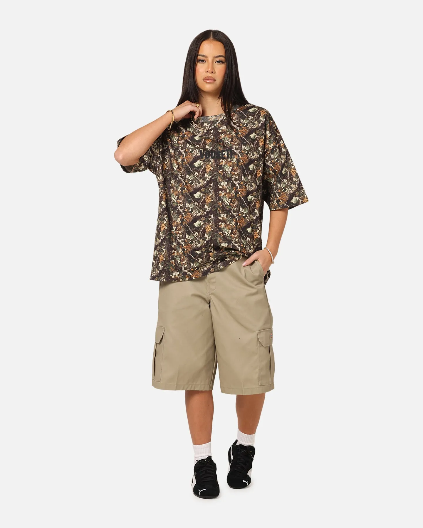 Vouseti Tree Camo T-Shirt Black sold by Culture Kings product image thumbnail 2