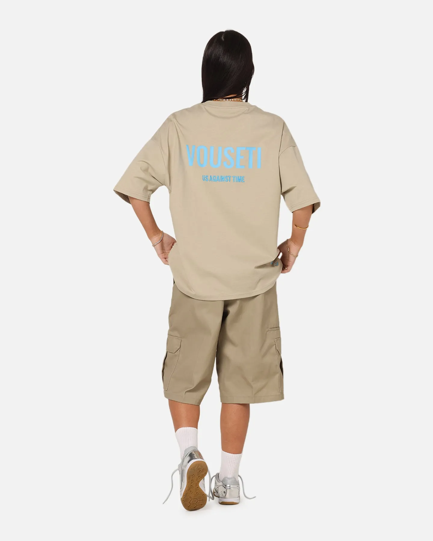 Vouseti Us Against Time T-Shirt Smoke Grey sold by Culture Kings product image thumbnail 4