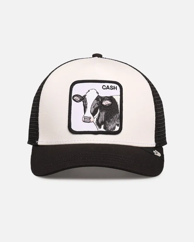 Goorin Bros The Cash Cow Trucker Snapback Off White/Black sold by Culture Kings