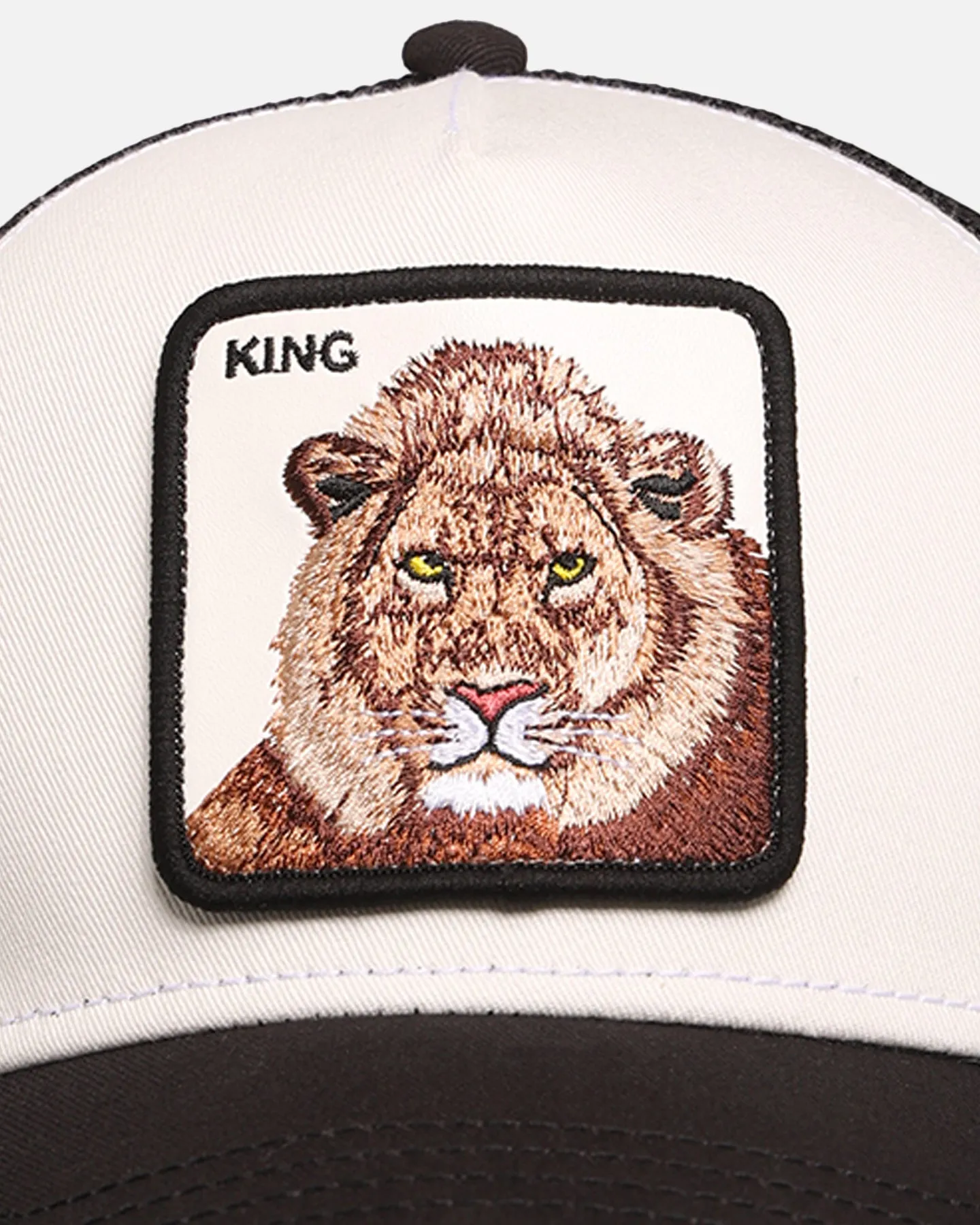 Goorin Bros The King Lion Trucker Snapback Off White/Black sold by Culture Kings product image thumbnail 5