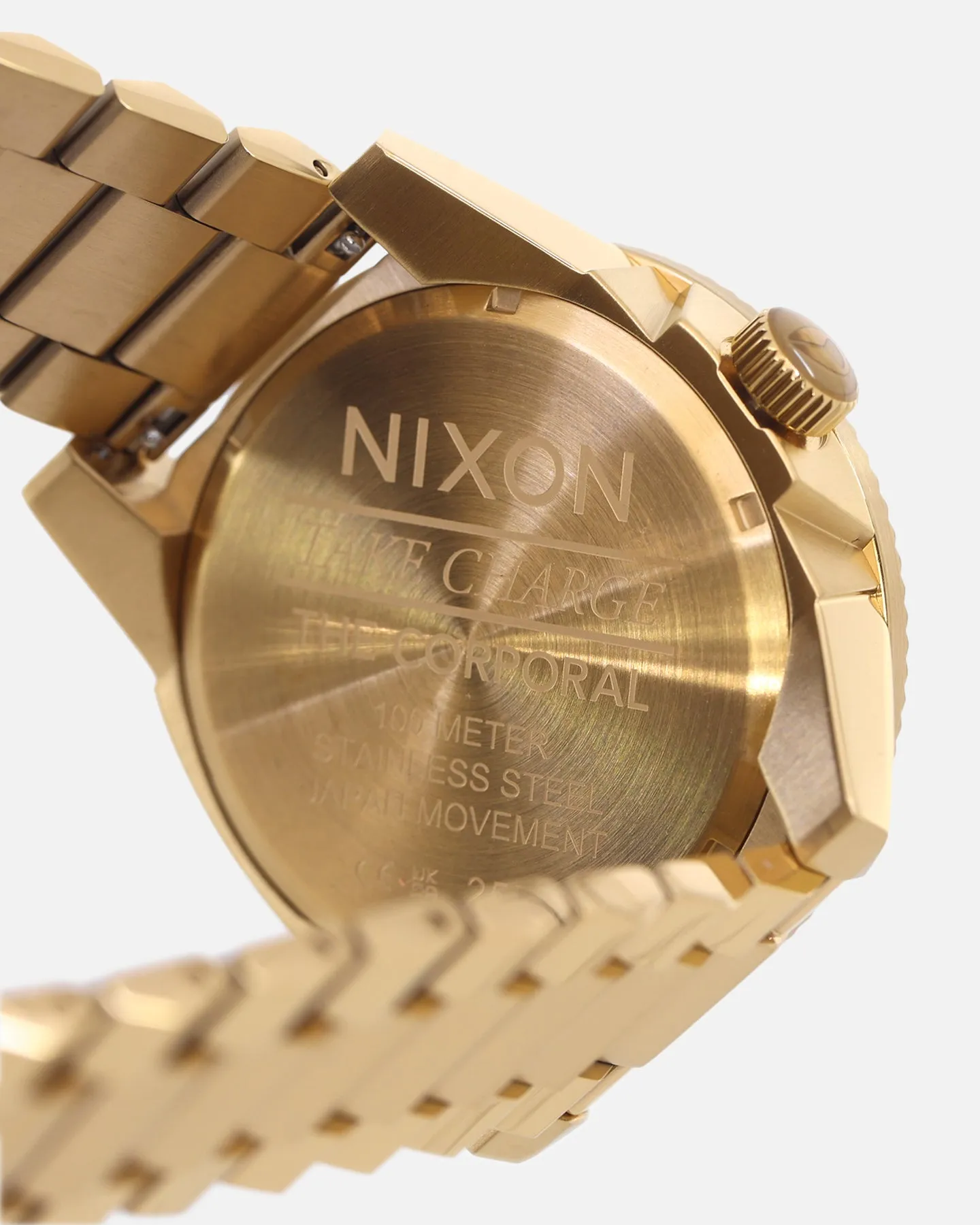 Nixon Corporal Stainless Steel Watch Gold/Turquoise sold by Culture Kings product image thumbnail 5