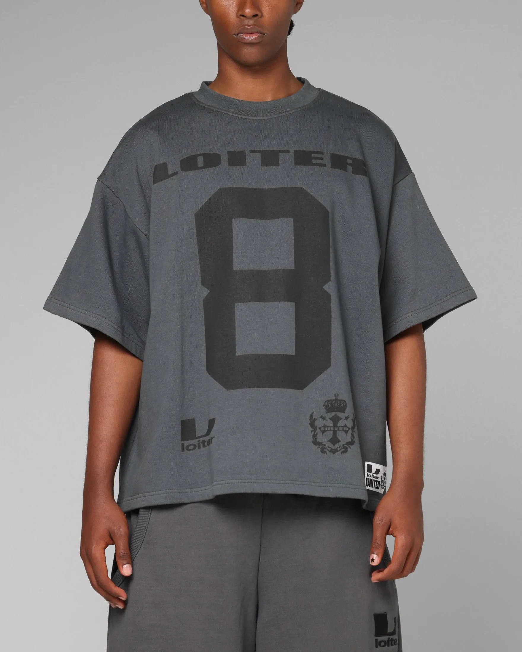 Lotier World Cup T-Shirt Charcoal sold by Culture Kings