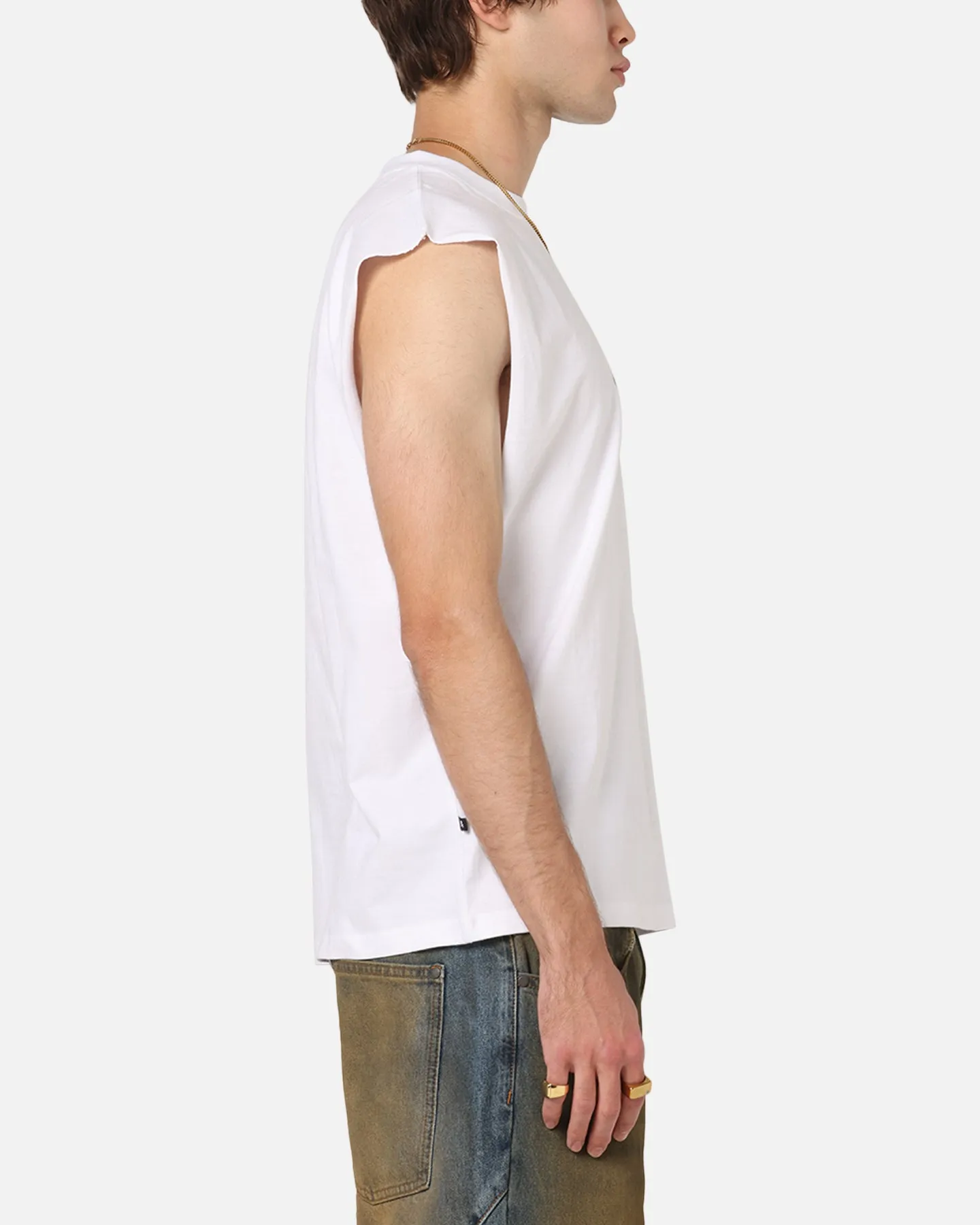 Saint Morta The Return Oversized Muscle T-Shirt White sold by Culture Kings product image thumbnail 4