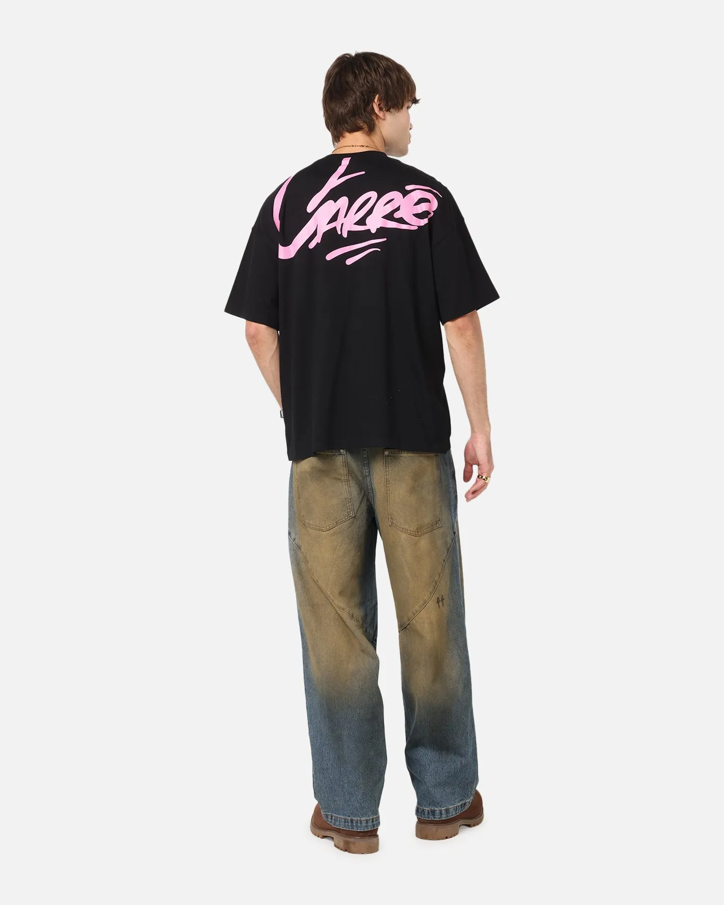 Carre Graffiti T-Shirt Black/Pink sold by Culture Kings product image thumbnail 4