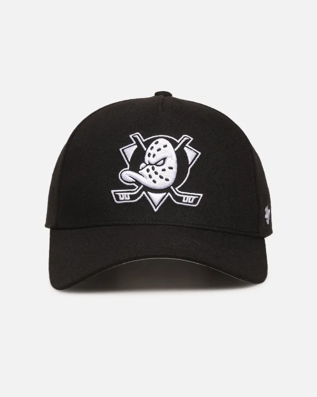 47 Brand Anaheim Ducks 47 MVP DT Snapback Black/White sold by Culture Kings