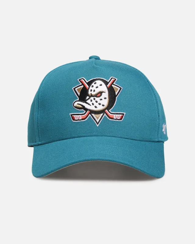 47 Brand Anaheim Ducks 47 MVP DT Snapback Dark Teal made by 47