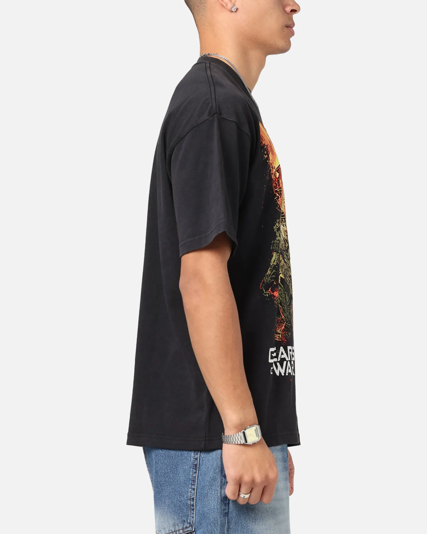 73Studio X Gears Of War '06 Gears Of Wear Vintage T-Shirt Black Acidwash sold by Culture Kings product image thumbnail 4