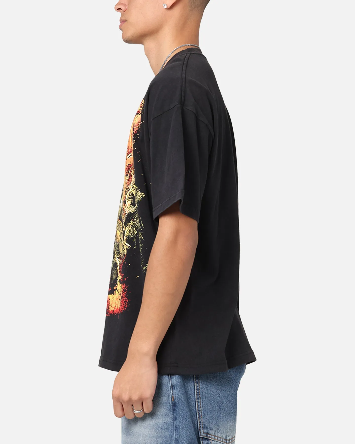 73Studio X Gears Of War '06 Gears Of Wear Vintage T-Shirt Black Acidwash sold by Culture Kings product image thumbnail 5