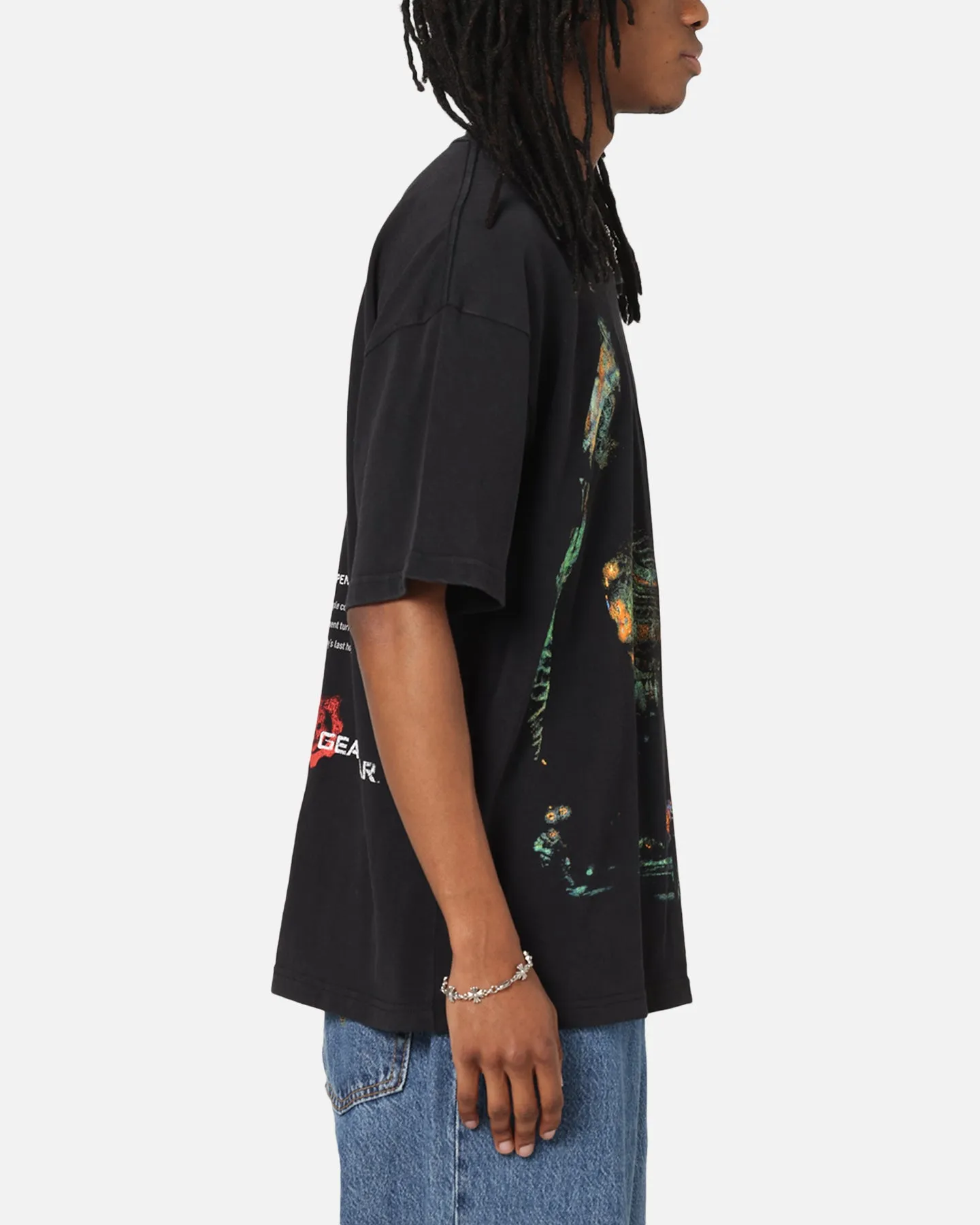 73Studio X Gears Of War '06 Mad World Vintage T-Shirt Black Acidwash sold by Culture Kings product image thumbnail 5