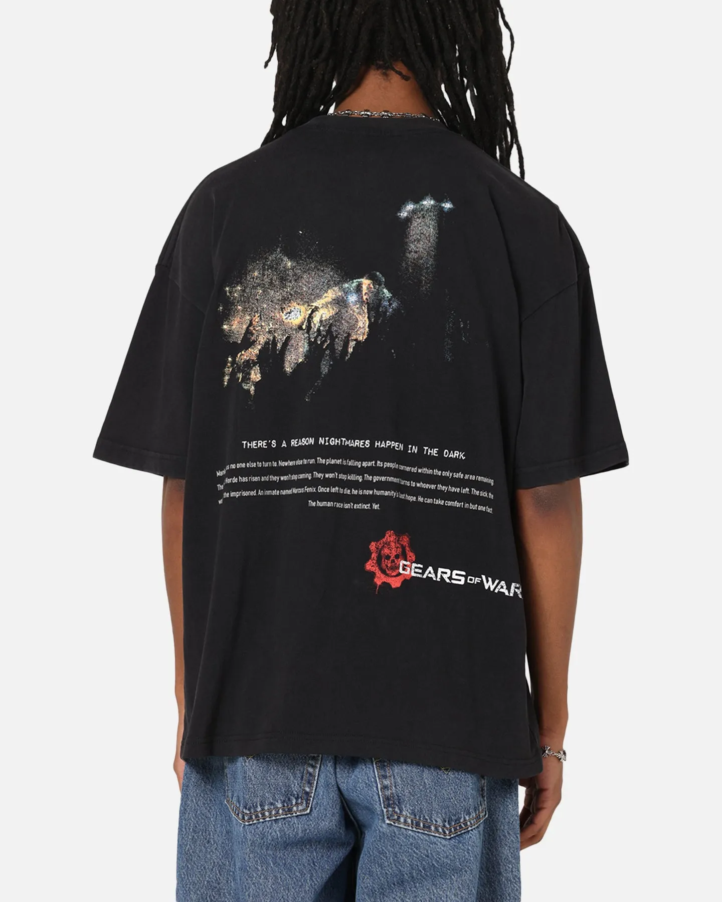 73Studio X Gears Of War '06 Mad World Vintage T-Shirt Black Acidwash sold by Culture Kings product image thumbnail 2