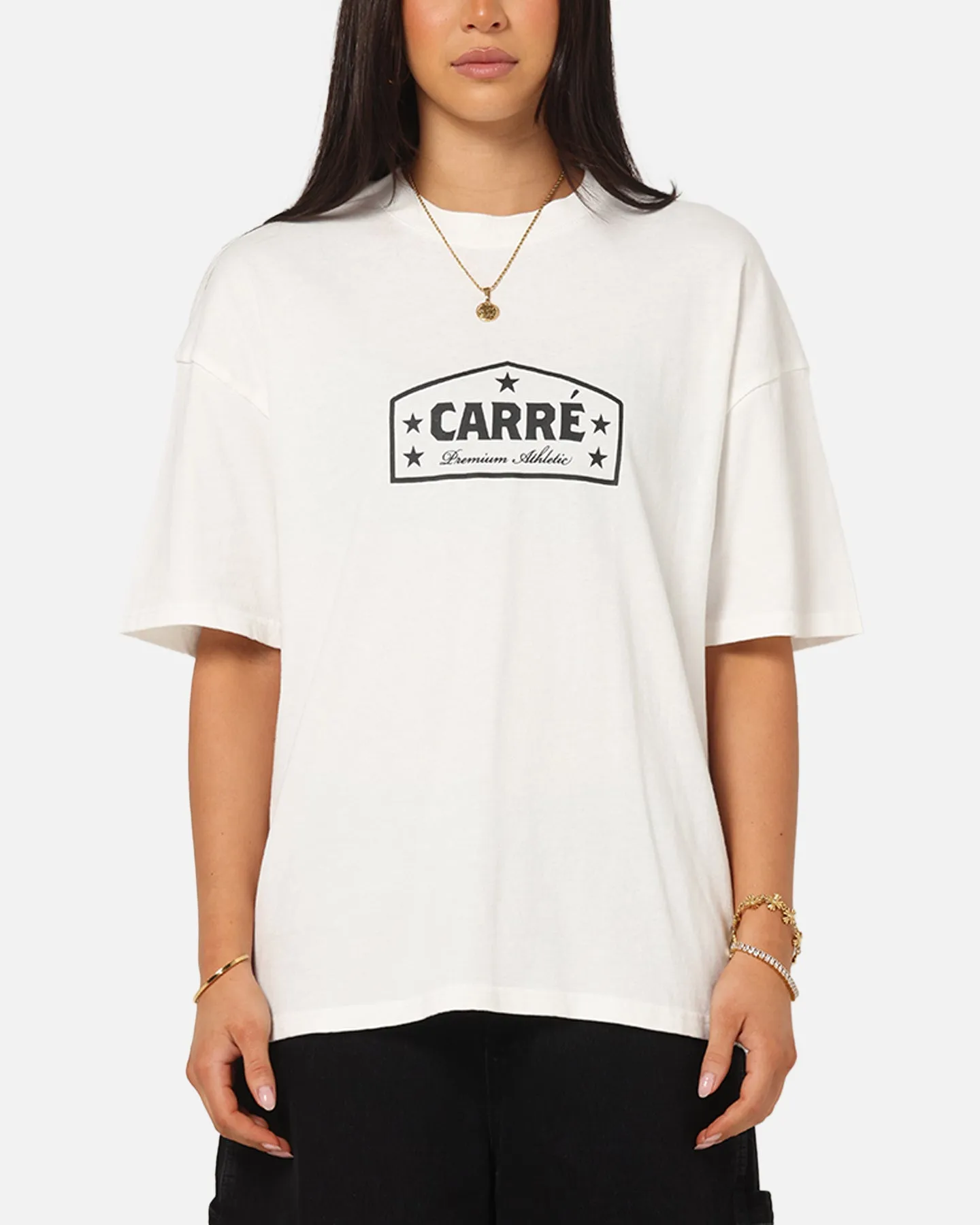 Carre Block Star T-Shirt Off White sold by Culture Kings