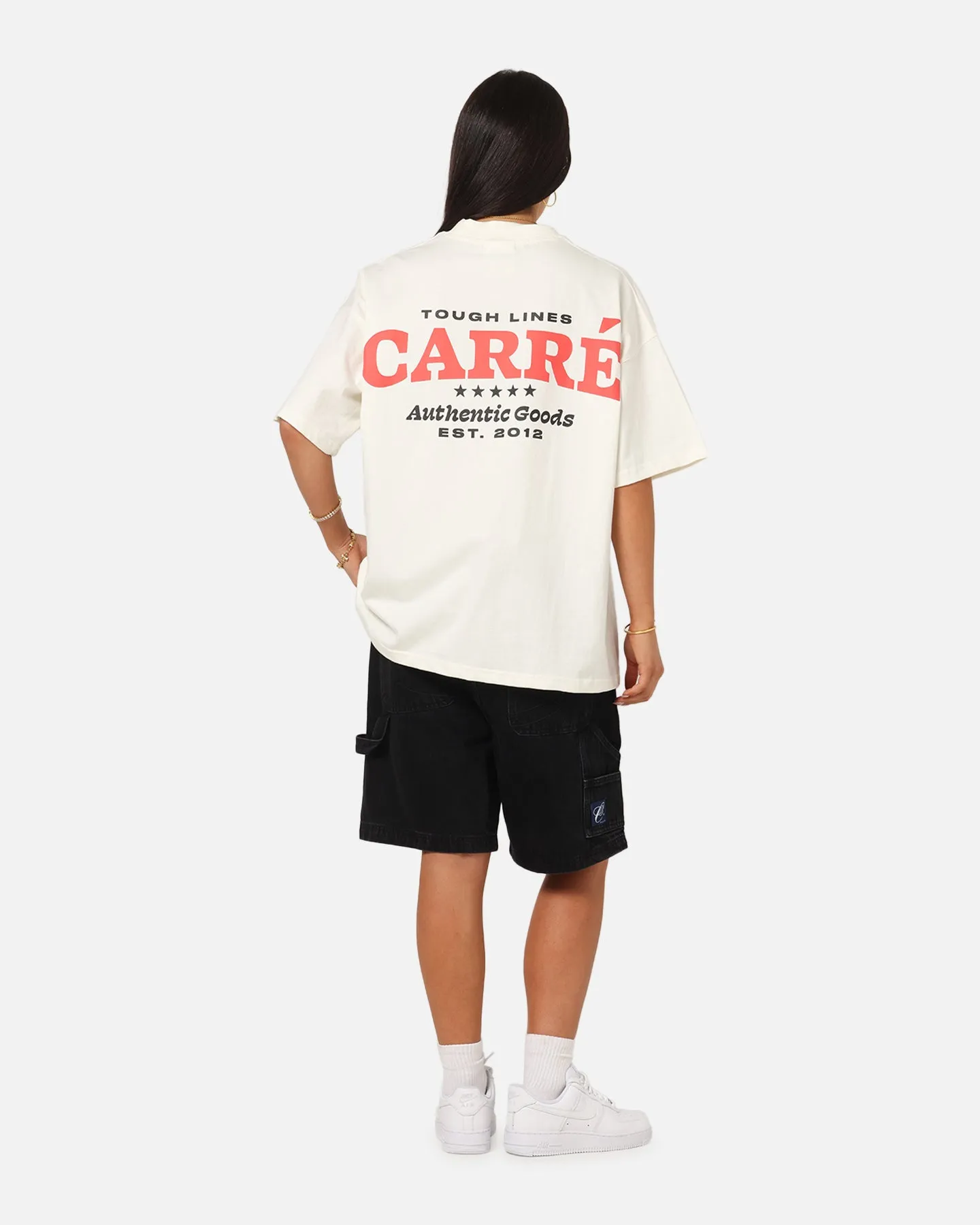 Carre Authentic Heavy T-Shirt Off White sold by Culture Kings product image thumbnail 3
