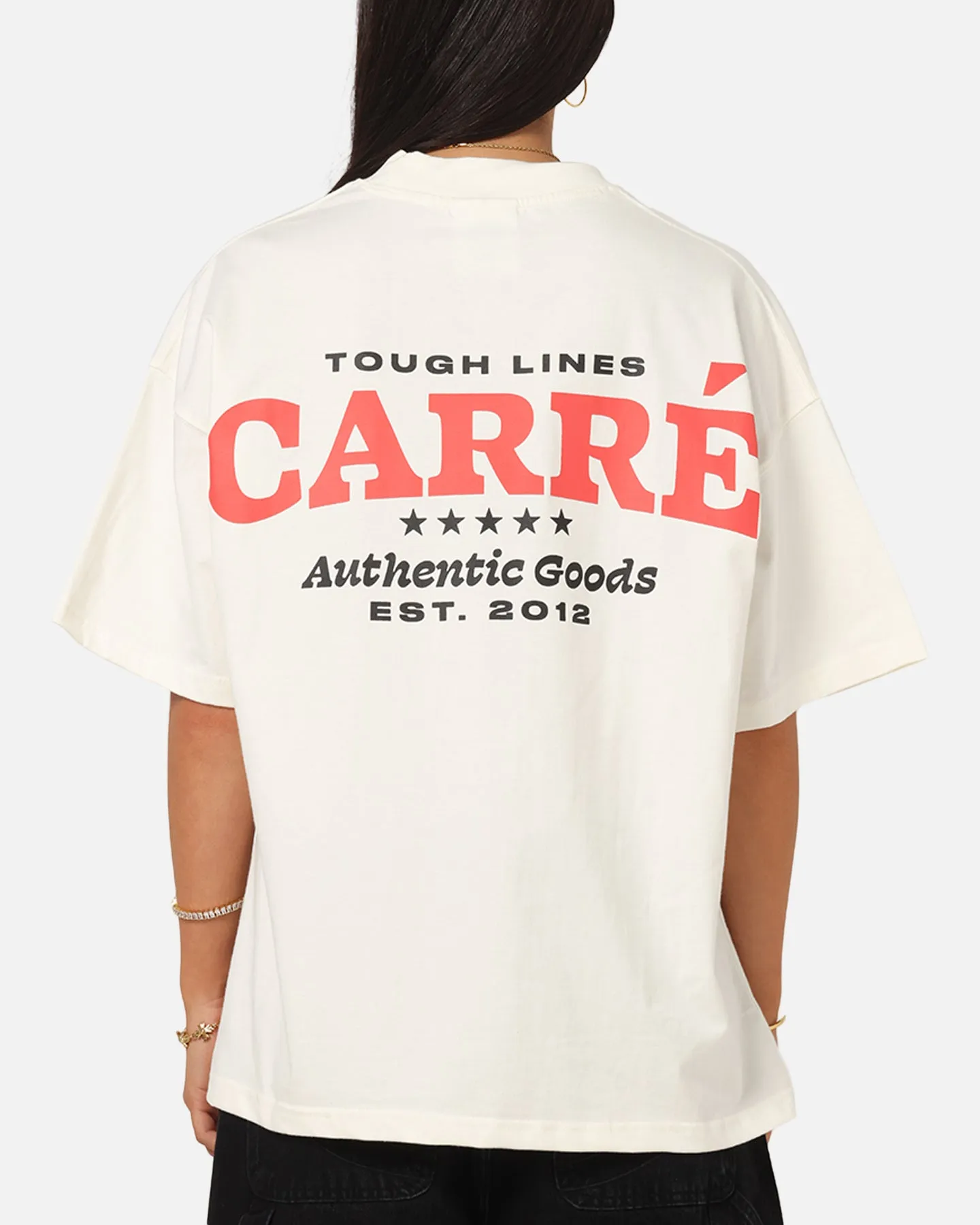 Carre Authentic Heavy T-Shirt Off White sold by Culture Kings