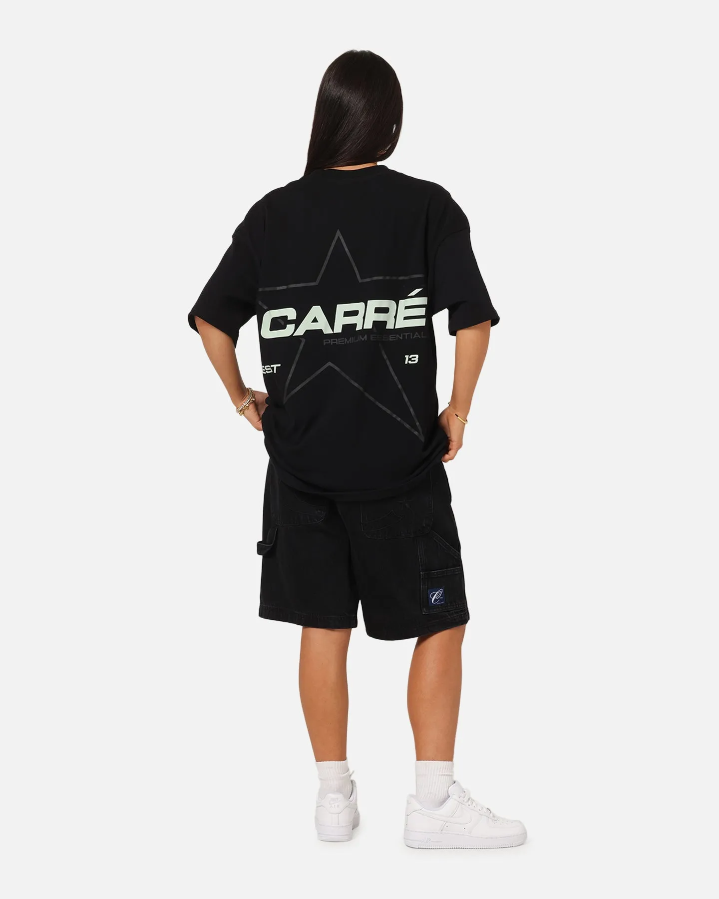 Carre Outlined T-Shirt Black sold by Culture Kings product image thumbnail 3