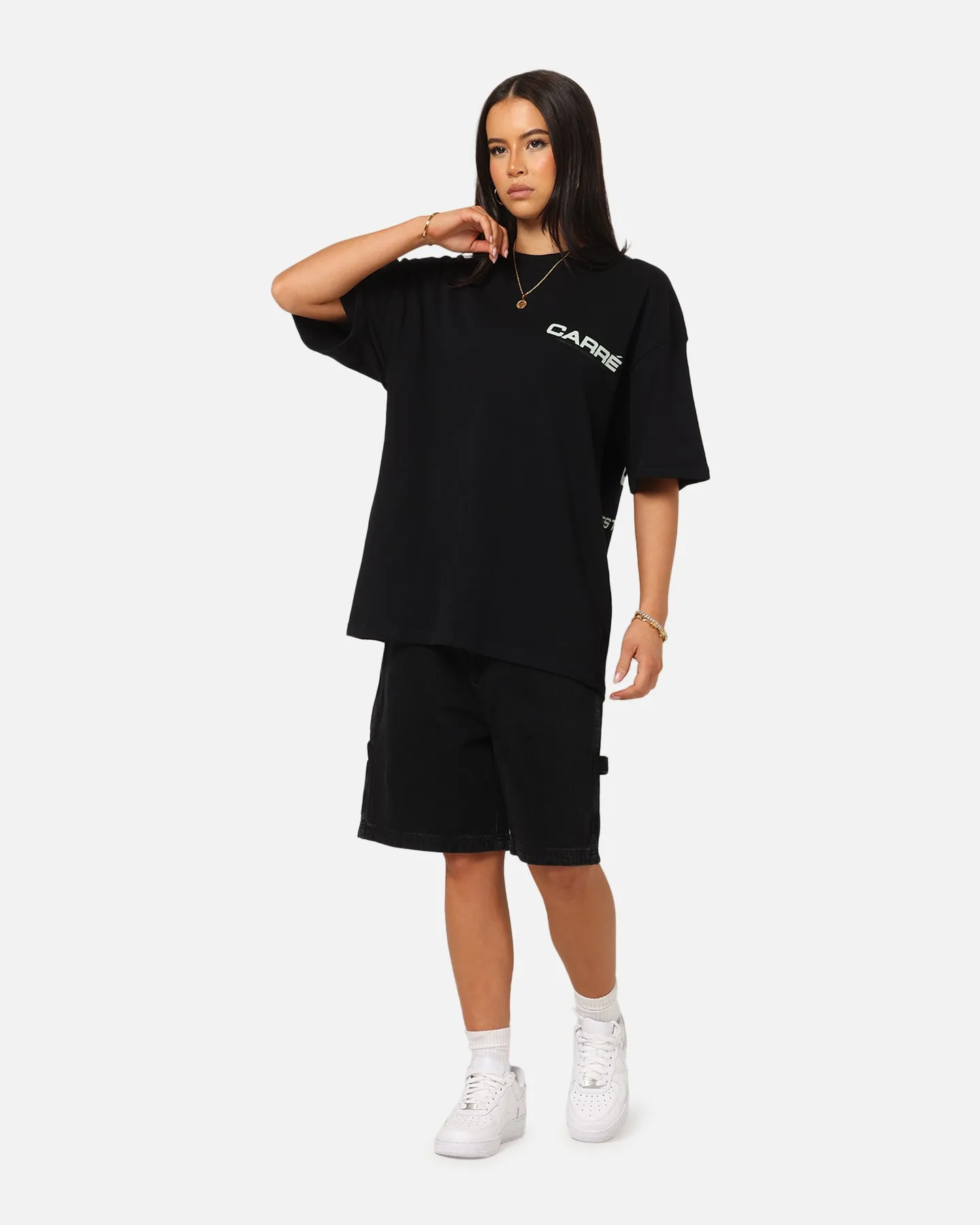 Carre Outlined T-Shirt Black sold by Culture Kings product image thumbnail 4