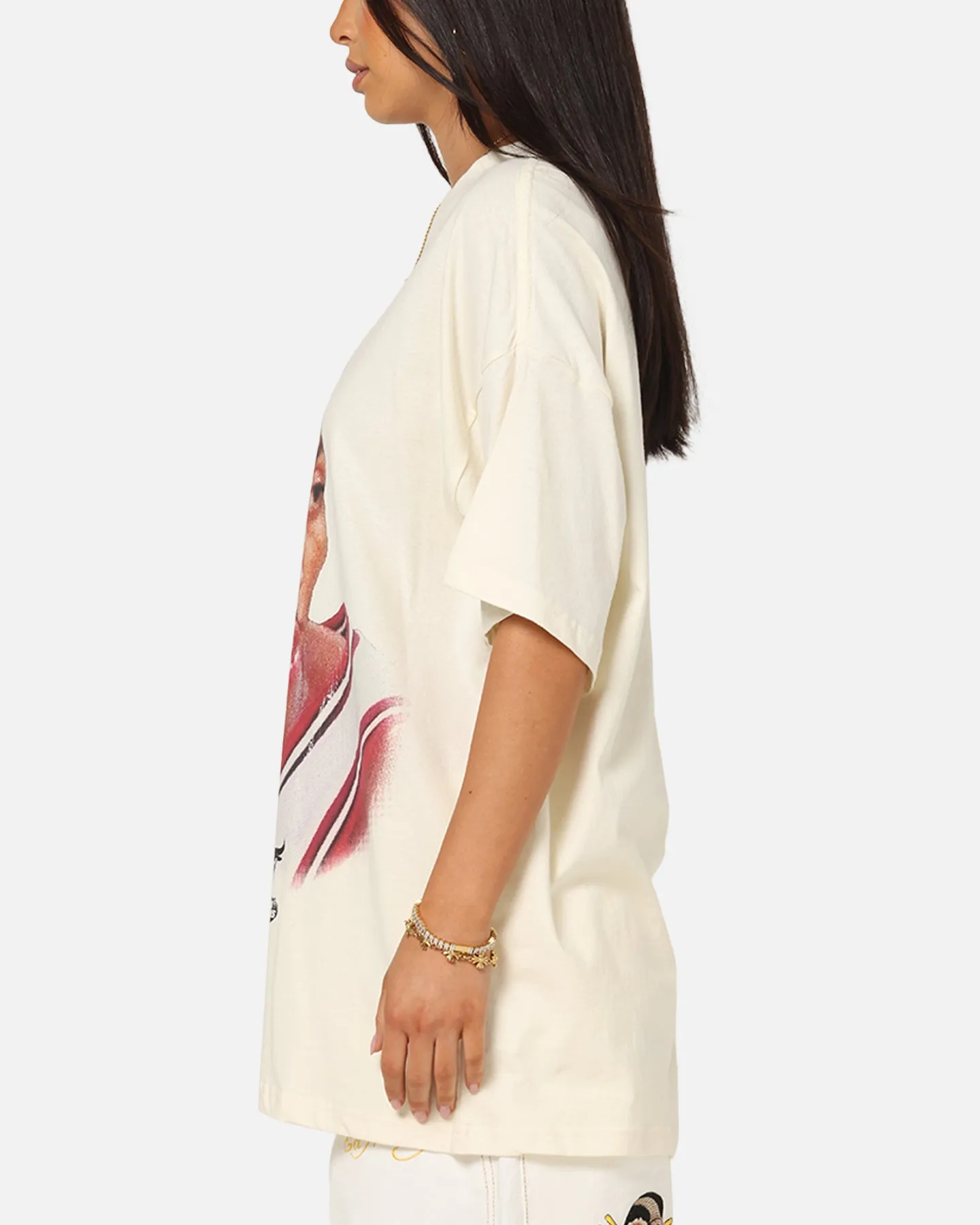 Mitchell & Ness Chicago Bulls Scottie Pippen Big Head T-Shirt Egret sold by Culture Kings product image thumbnail 5