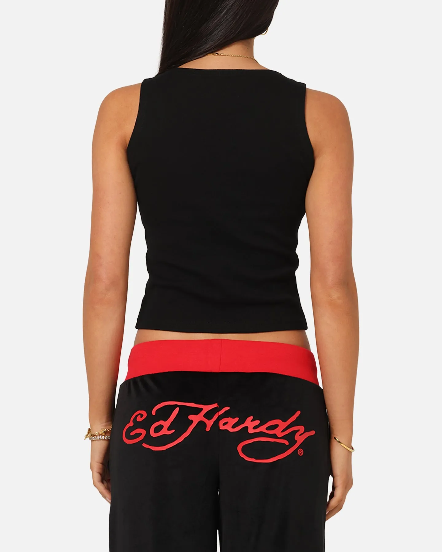 Ed Hardy Women's Stay True Tank Black sold by Culture Kings product image thumbnail 3
