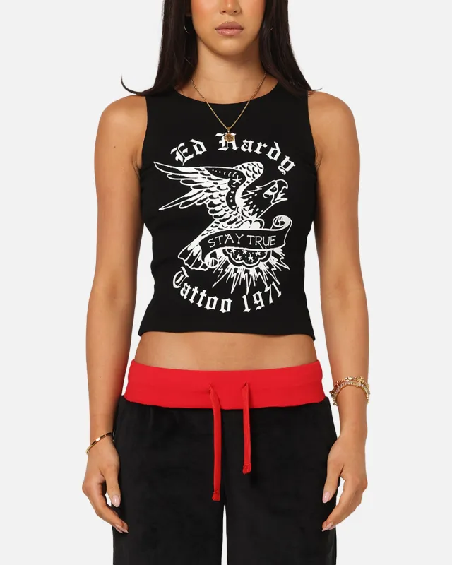 Ed Hardy Women's Stay True Tank Black sold by Culture Kings