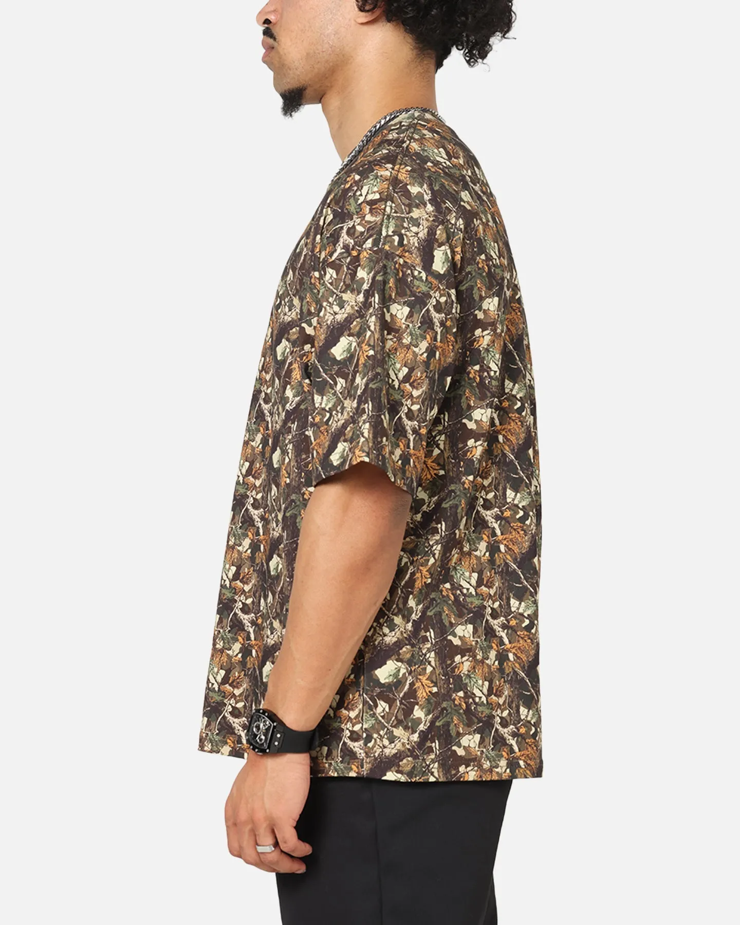 Vouseti Tree Camo T-Shirt Black sold by Culture Kings product image thumbnail 5