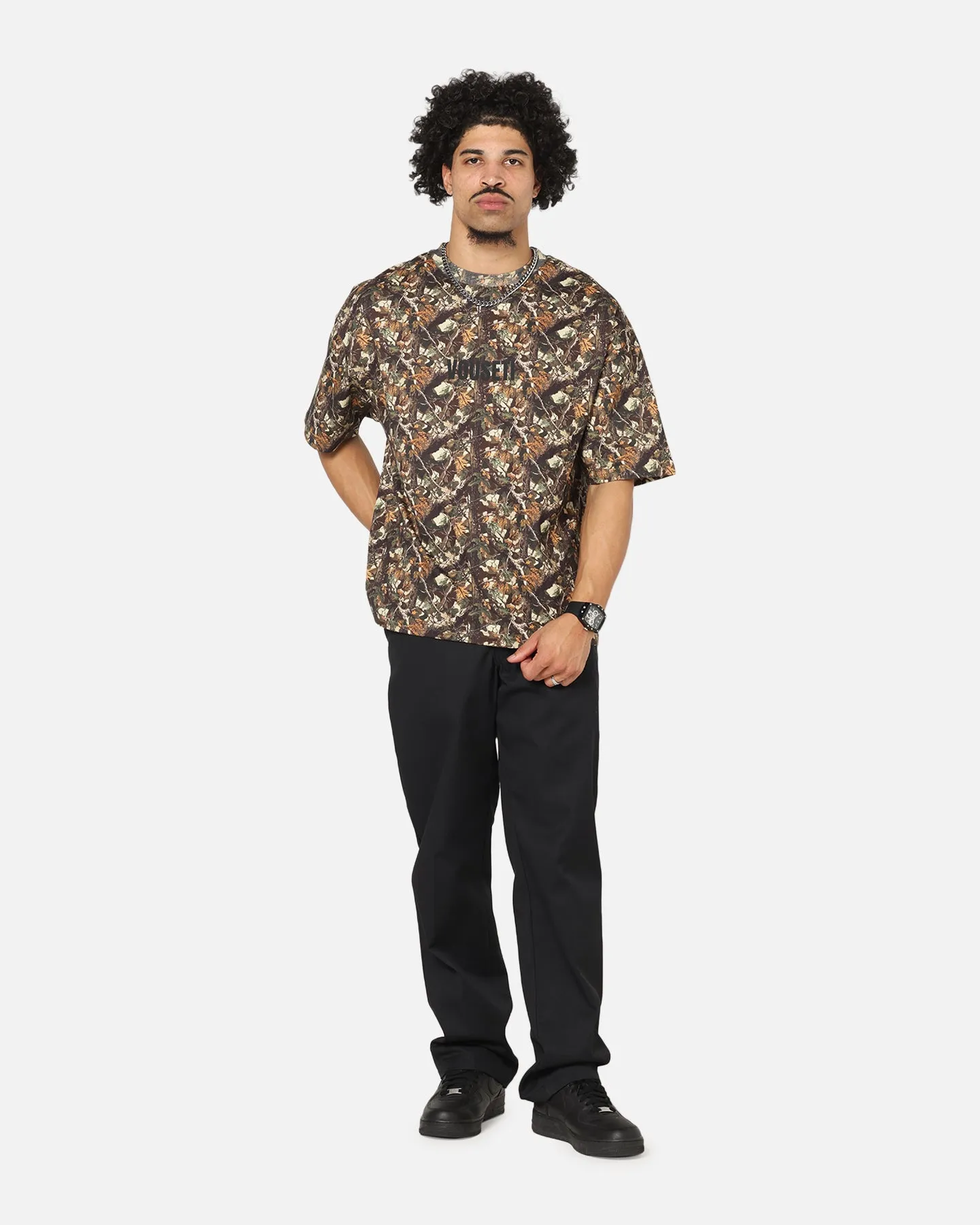 Vouseti Tree Camo T-Shirt Black sold by Culture Kings product image thumbnail 2