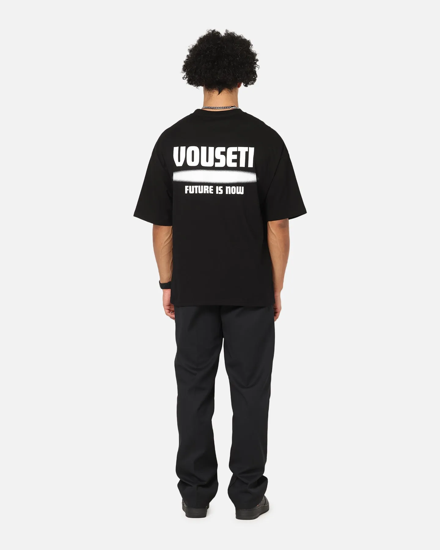 Vouseti Future Is Now T-Shirt Black sold by Culture Kings product image thumbnail 3