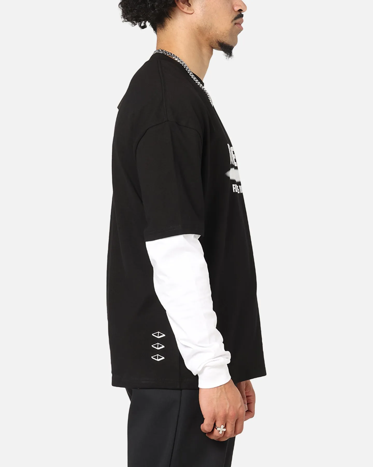 Vouseti Future Is Now Long Sleeve T-Shirt Black sold by Culture Kings product image thumbnail 4