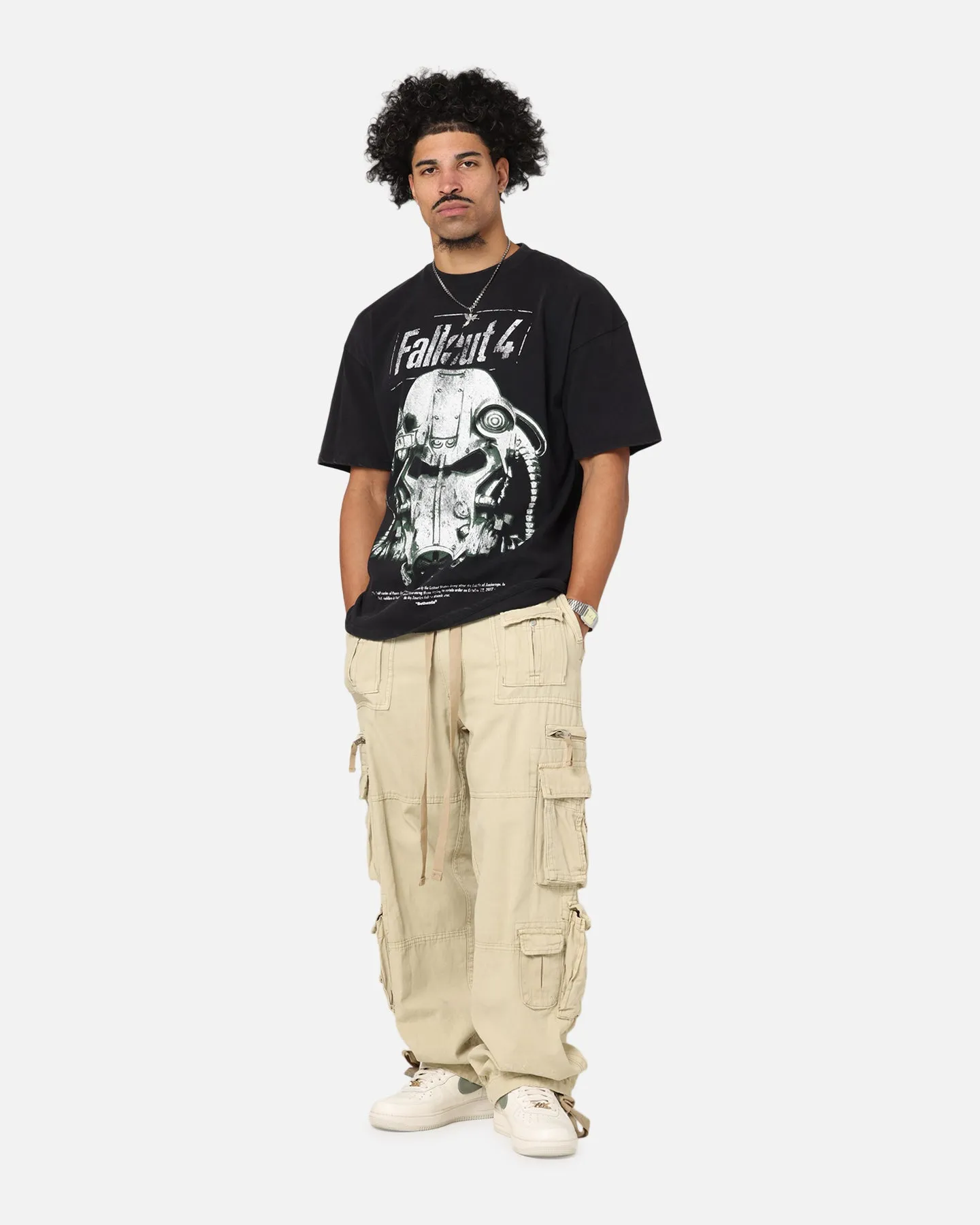 73Studio X Fallout '15 Fallout 4 Vintage T-Shirt Black Acidwash sold by Culture Kings product image thumbnail 3