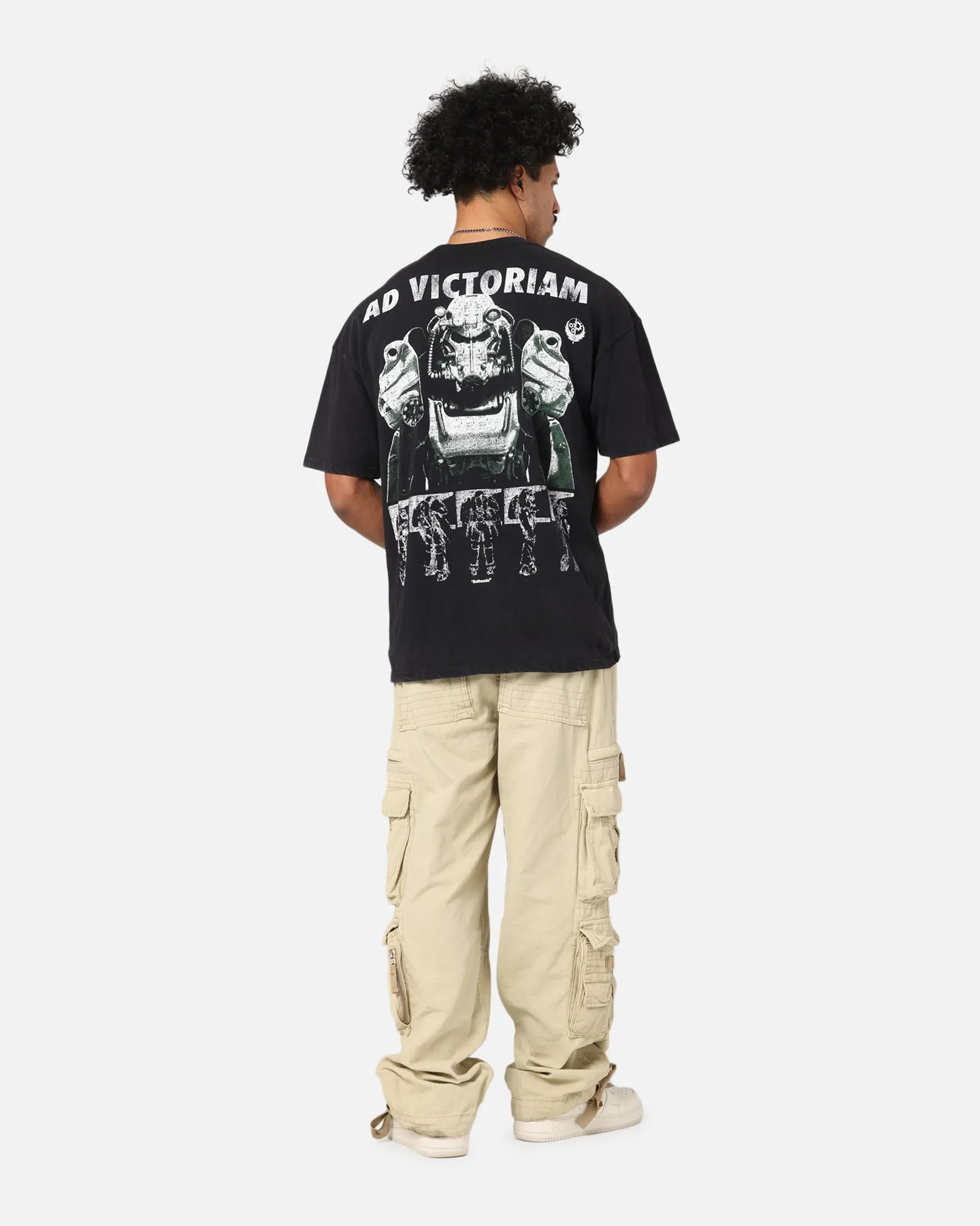 73Studio X Fallout '15 Fallout 4 Vintage T-Shirt Black Acidwash sold by Culture Kings product image thumbnail 4