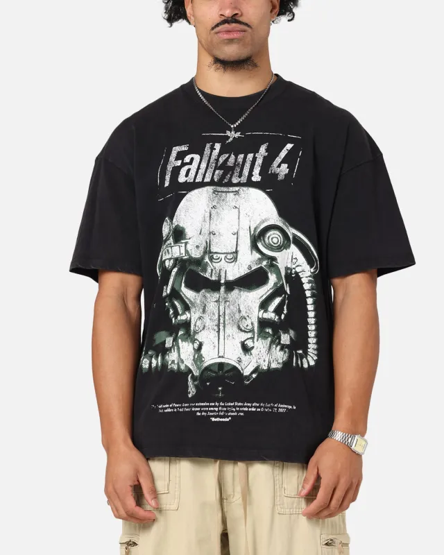 73Studio X Fallout '15 Fallout 4 Vintage T-Shirt Black Acidwash made by Culture Kings