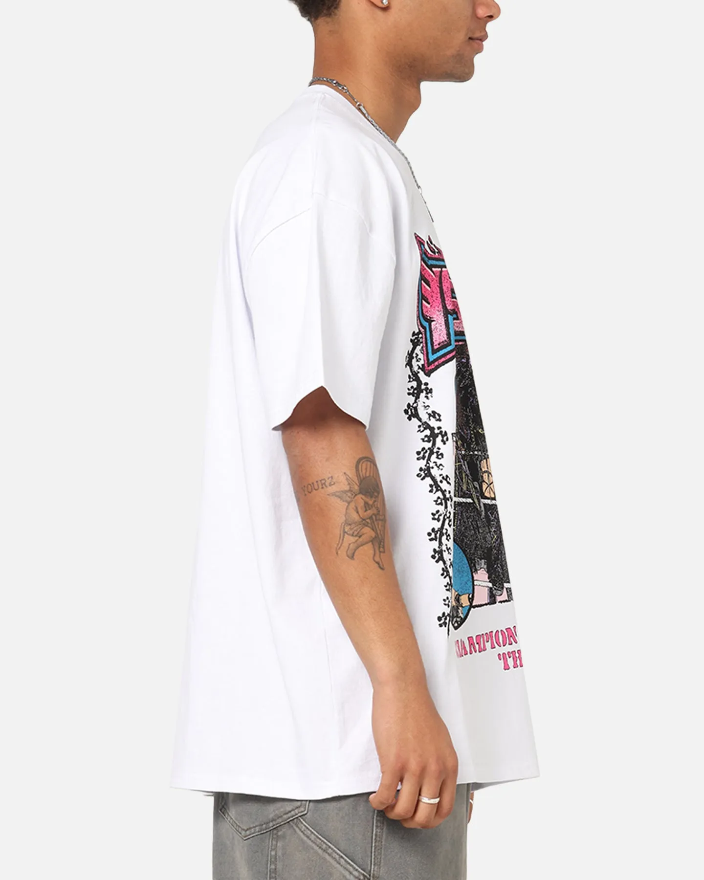 Culture Kings X WWE Iyo Sky Heavy T-Shirt White sold by Culture Kings product image thumbnail 4