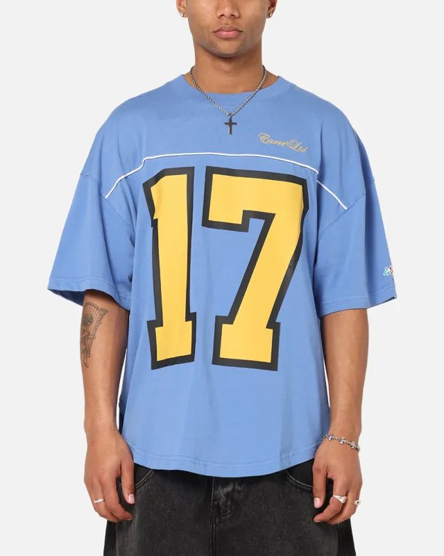 Carre Hitta Grid Iron T-Shirt Blue/Yellow sold by Culture Kings