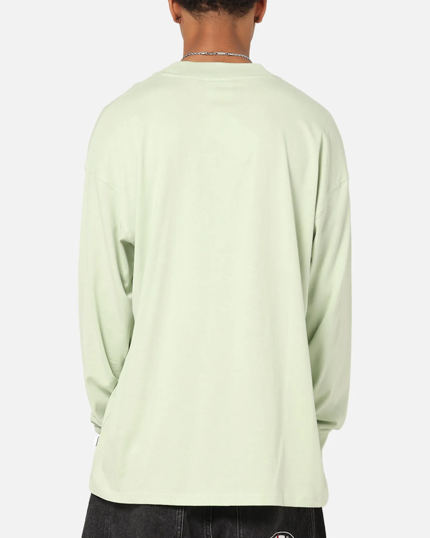 Carre Global Oversized Long Sleeve T-Shirt Sage sold by Culture Kings product image thumbnail 3