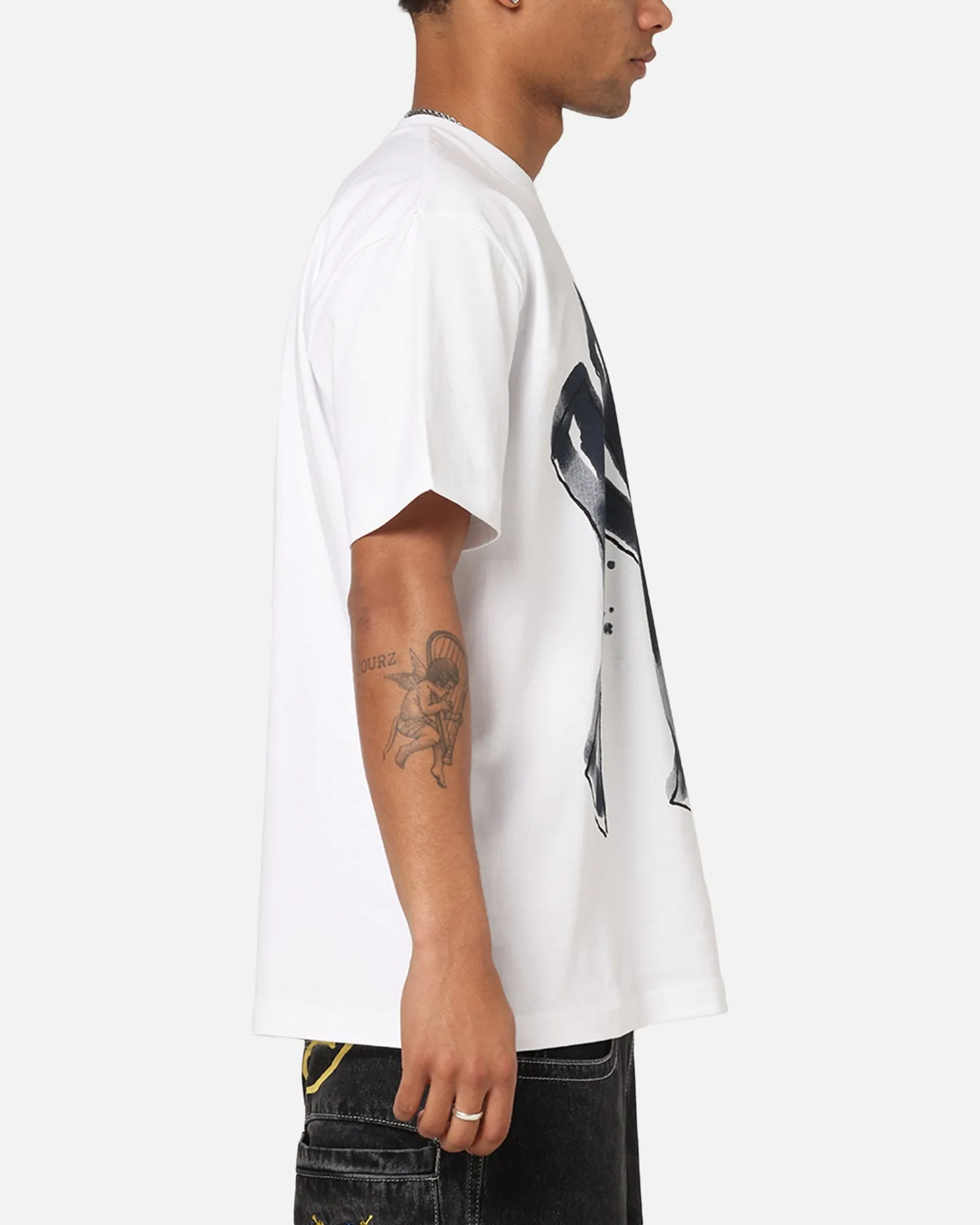 New Era New York Yankees Oversized Paint T-Shirt White sold by Culture Kings product image thumbnail 4