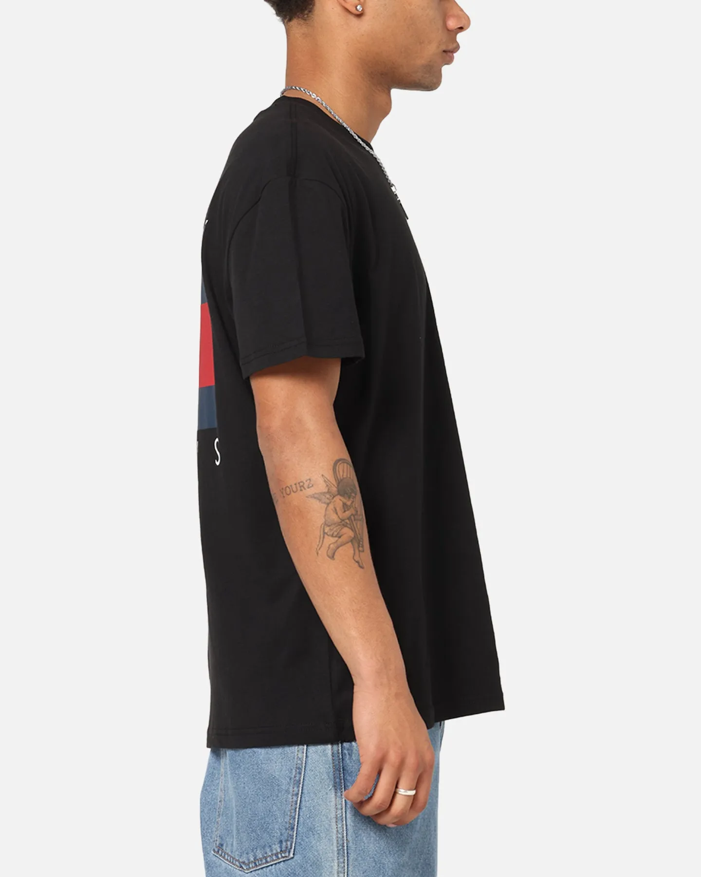 Tommy Jeans Regular Flag Graphic T-Shirt Black sold by Culture Kings product image thumbnail 5