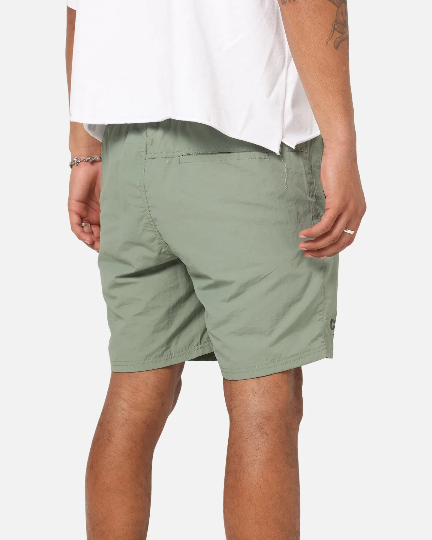 Carre Motion Beach Shorts Khaki sold by Culture Kings product image thumbnail 4