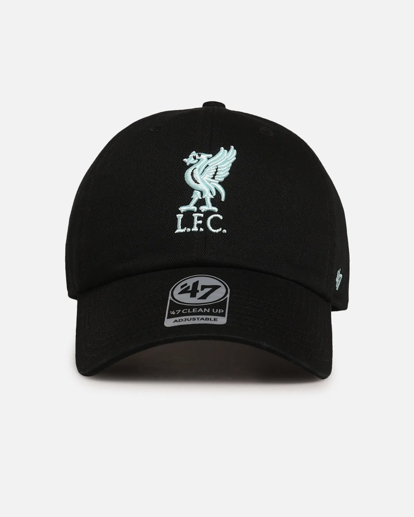 47 Brand Liverpool Football Club 47 Clean Up Strapback Black/Turquoise sold by Culture Kings
