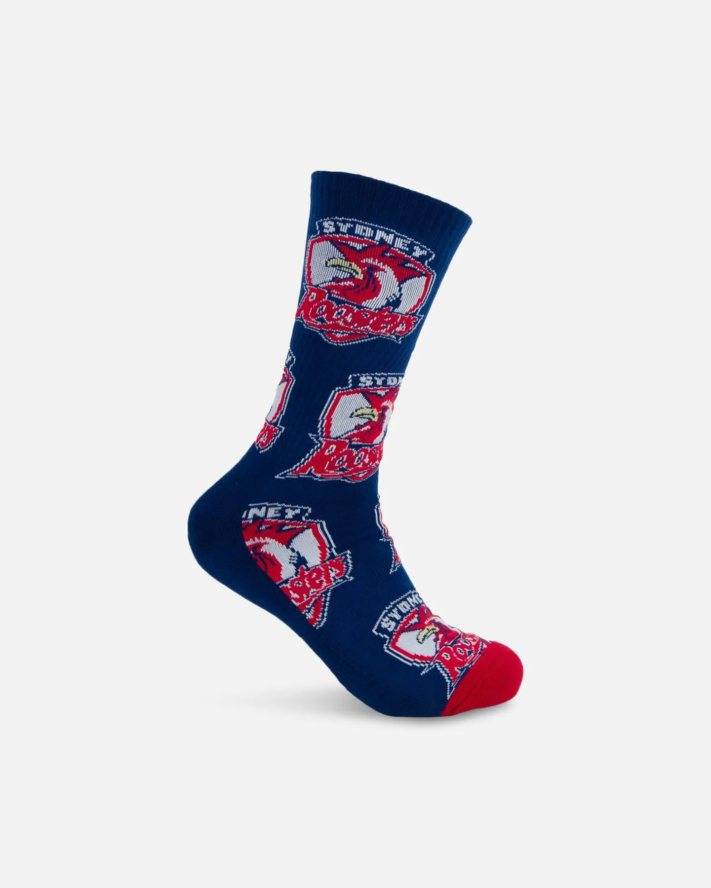 Foot-ies Sydney Roosters Crew Socks 2 Pack Navy/White sold by Culture Kings product image thumbnail 3