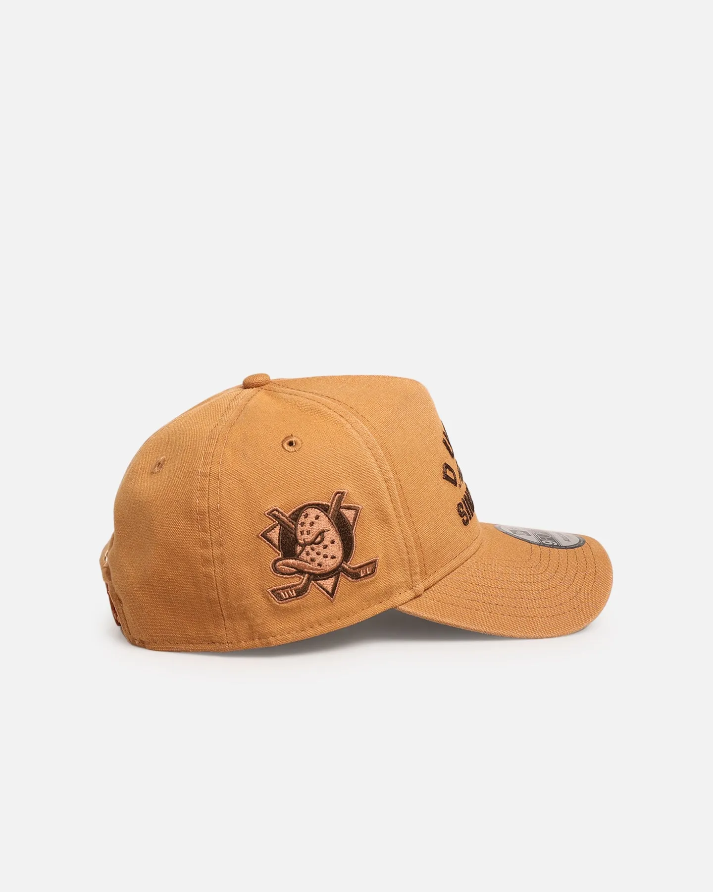 New Era Anaheim Ducks 'Washed Canvas' 9FORTY A-Frame Snapback Walnut sold by Culture Kings product image thumbnail 3