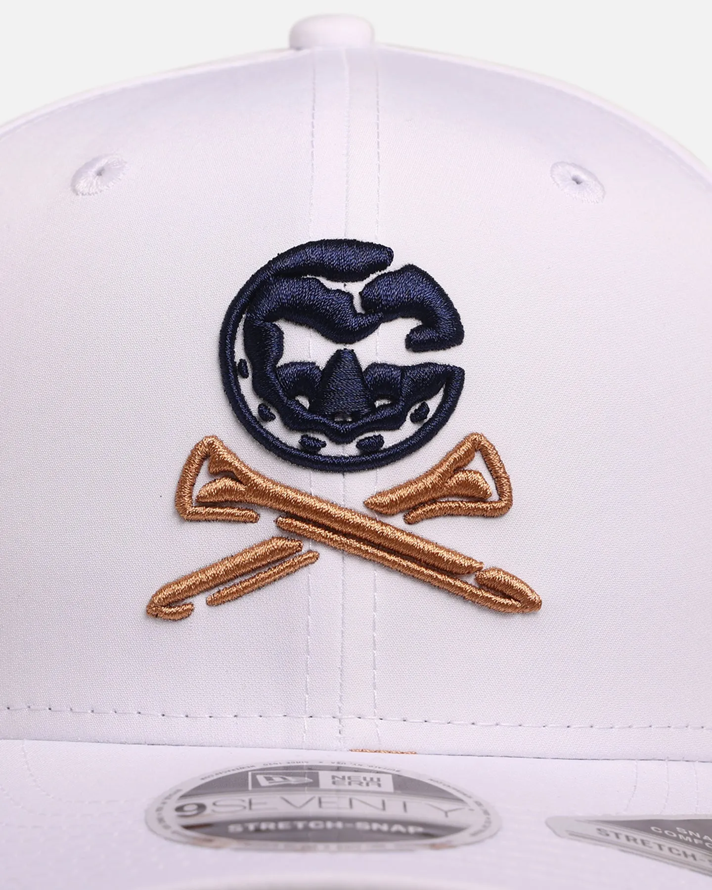 New Era Crushers Gold Club 'Liv Golf' 9SEVENTY Stretch Snapback White sold by Culture Kings product image thumbnail 5