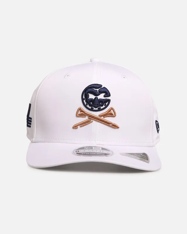 New Era Crushers Gold Club 'Liv Golf' 9SEVENTY Stretch Snapback White sold by Culture Kings