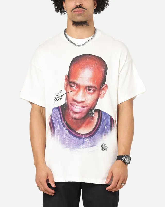 Mitchell & Ness Toronto Raptors Vince Carter Big Head T-Shirt Vintage White made by Mitchell & Ness